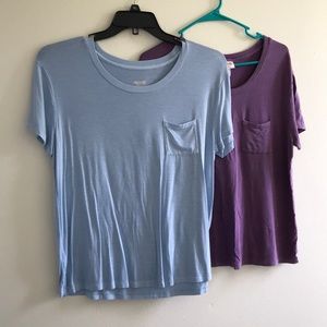 Two Short Sleeve Shirts